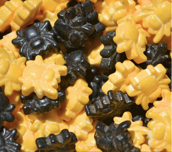 Assorted Shaped Halloween and Fall Sprinkles 2oz