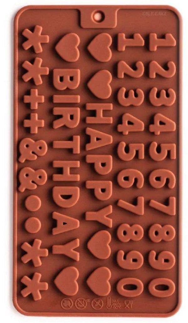 Happy Birthday Silicone Mold