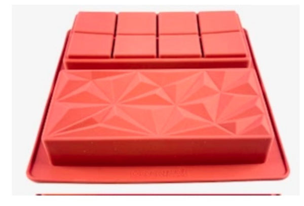 Cube and Diamond Dubi Mold