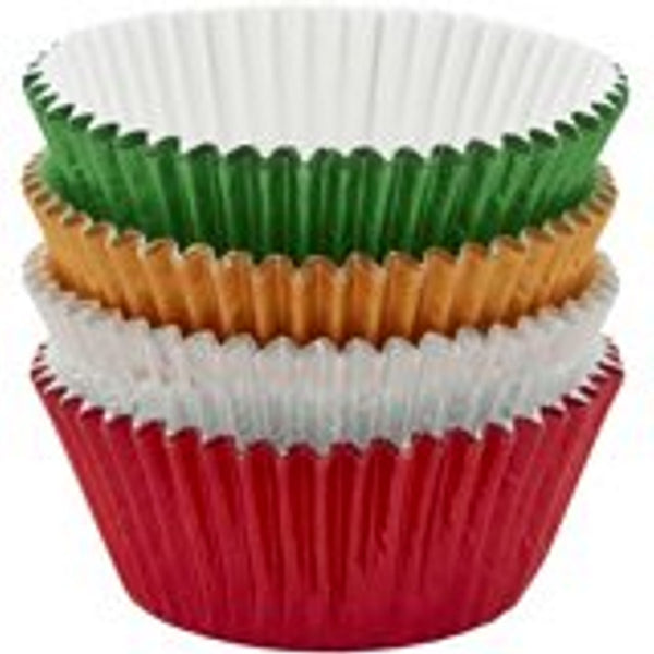 Foil Christmas Baking Liners