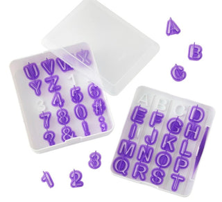 Fondant Letter and Number Cutters