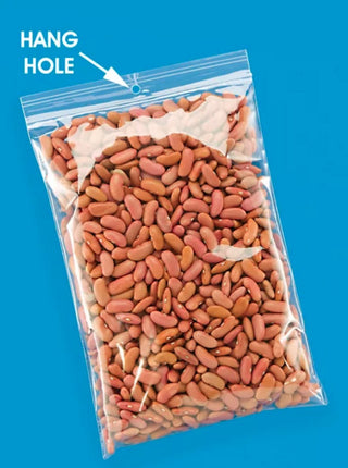 Zip Reclosable Poly Bag 100ct.