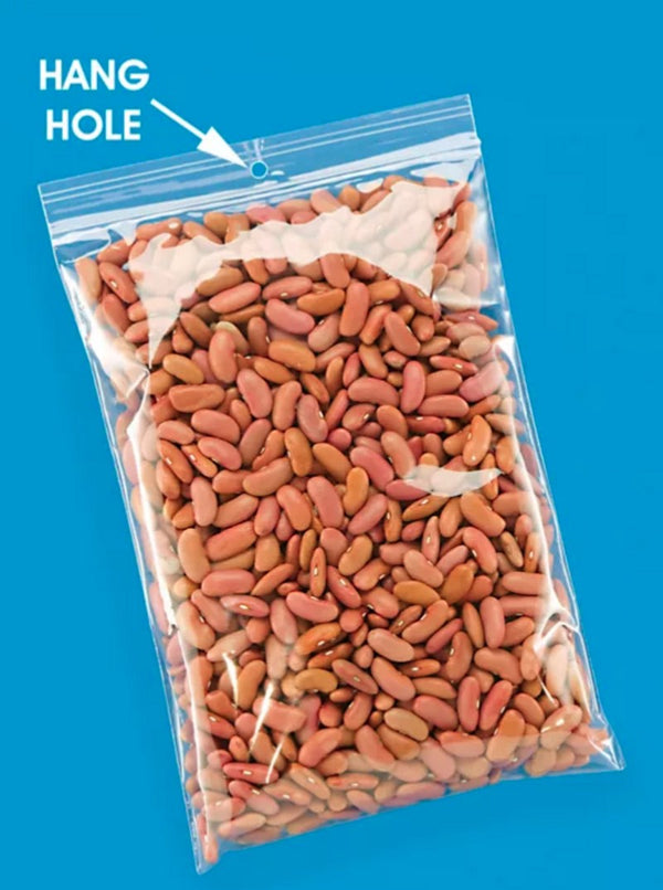 Zip Reclosable Poly Bag 100ct.
