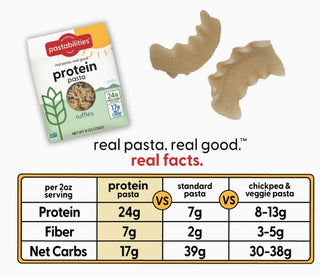 Protein Pasta and Vegan Pasta