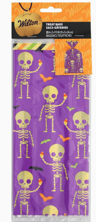 Skeletons Treat Bag