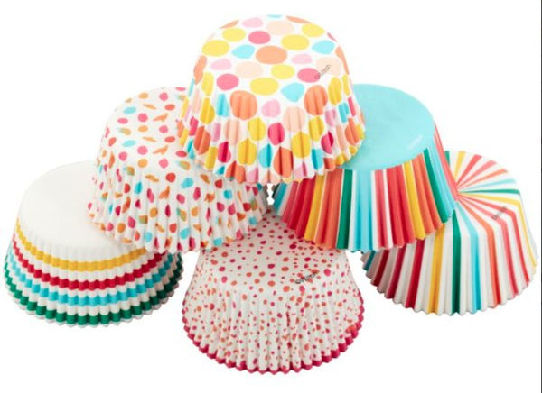 Standard Baking Cups in Assorted Color Packs