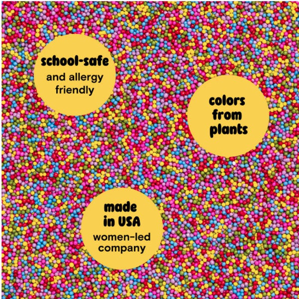 Supernatural Dye Free Sprinkles Assorted Colors