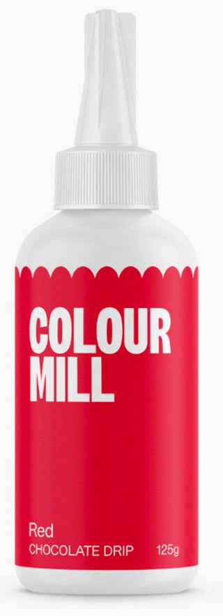 Buy red Colour Mill Chocolate Drip Assorted Colors 125g