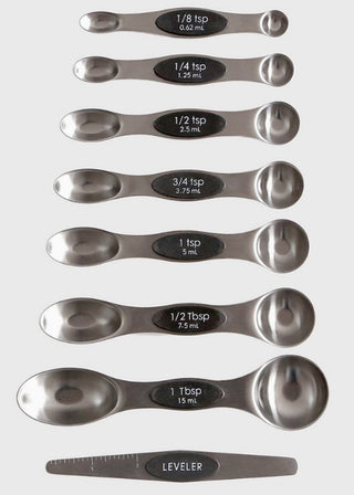 Stainless Steel Magnetic Measuring Cups and Spoons