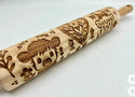Decorative Embossed Rolling Pins