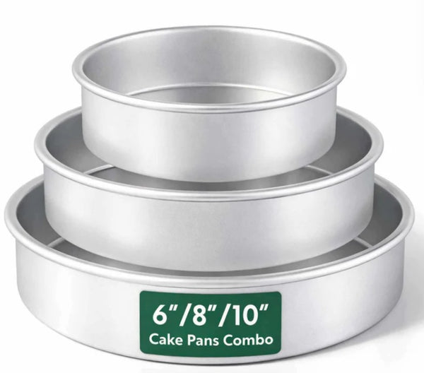 Magic Line Round Cake Pans  2 inch deep.