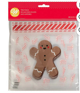 Gingerbread Boy Resealable Bag