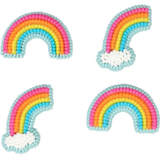 Rainbow Icing Decorations