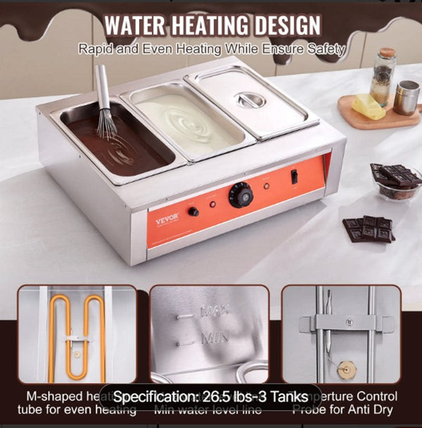Chocolate Melter- Tempering Machine