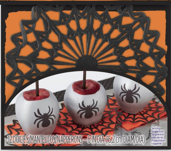 Spiderweb Doilies
