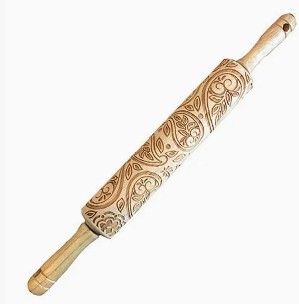 Decorative Embossed Rolling Pins