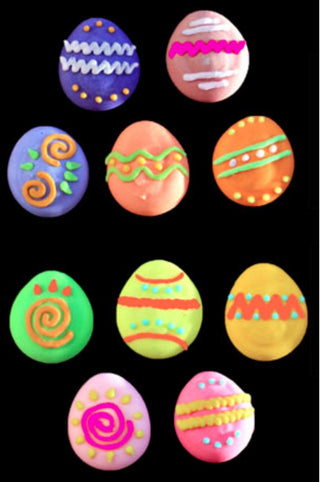 Easter Egg Assortment 6 count pack.