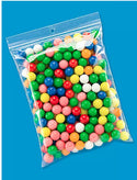Zip Reclosable Poly Bag 100ct.