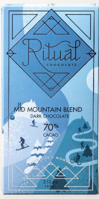 Mid Mountain Blend 70% Organic Bar.