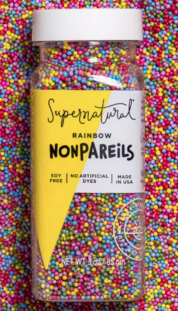 Supernatural Dye Free Sprinkles Assorted Colors