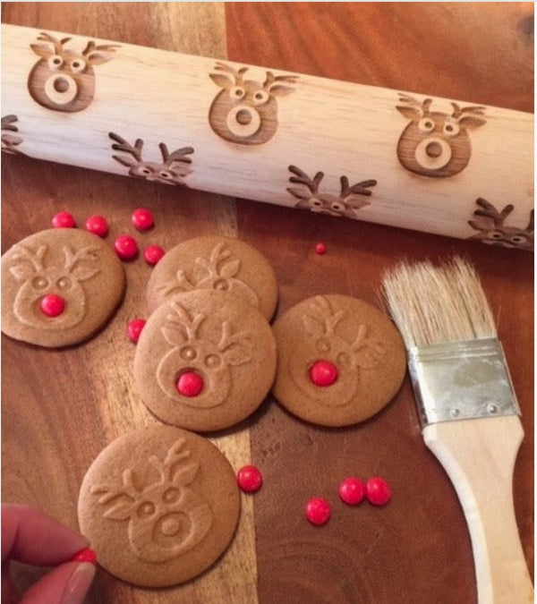 Decorative Embossed Rolling Pins