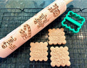 Decorative Embossed Rolling Pins