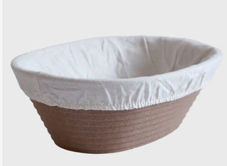 Oval Proofing Basket and Liner