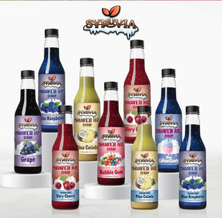 Shaved Ice/ Snow Cone Syrups from Syruvia