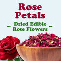Organic Dried Hibiscus Flowers and Rose Petals