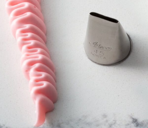 Ateco Ribbon and Ruffle Piping Tips