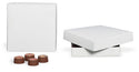 Square Boxes, Assorted Sizes. 10 Count Packs.