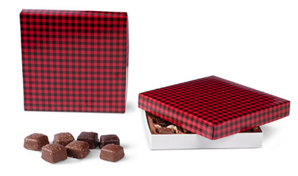 Square Boxes, Assorted Sizes. 10 Count Packs.