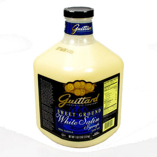 Guittard White Satin Syrup. May require 5 day lead time.