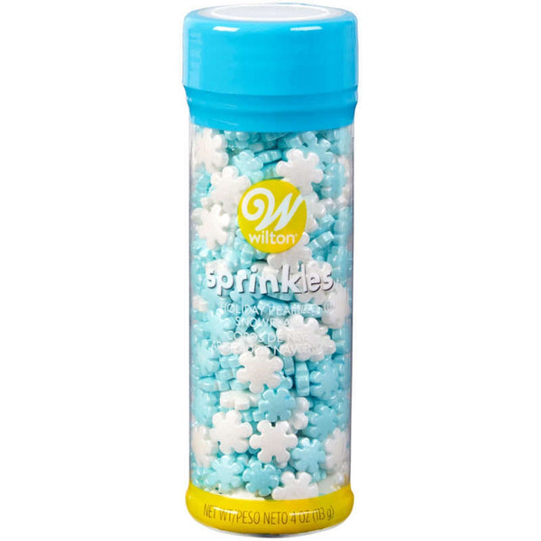 Pearlized Snowflakes