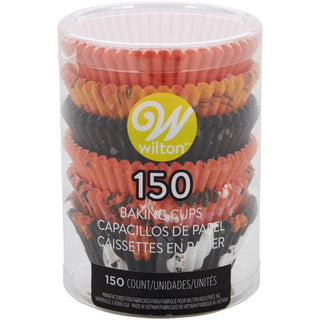 Assorted Halloween Baking Cups 150ct