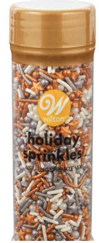 Metallic Silver and Gold Star Mix