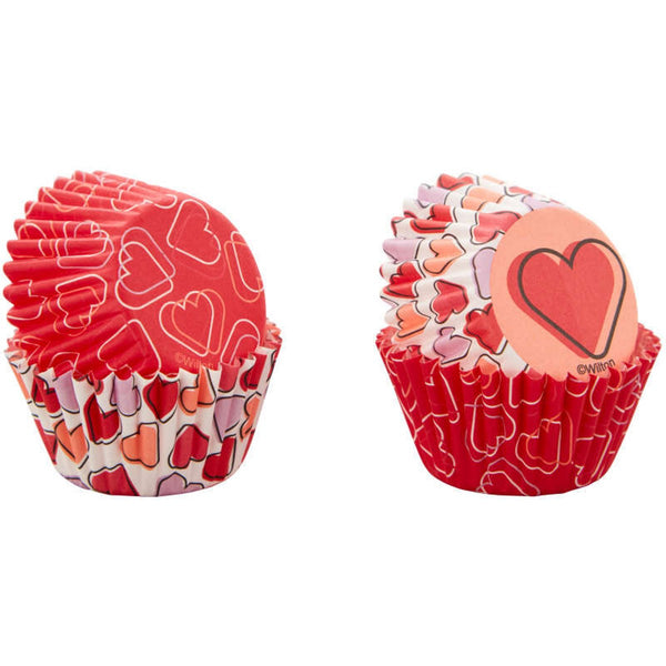 Mini Valentine Cupcake Liners