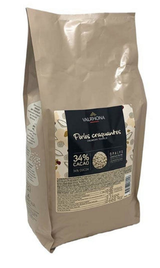 Valrhona Opalys Crunchy Pearls