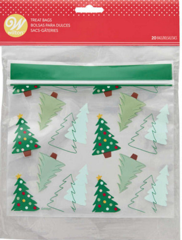Christmas Tree Resealable Bags