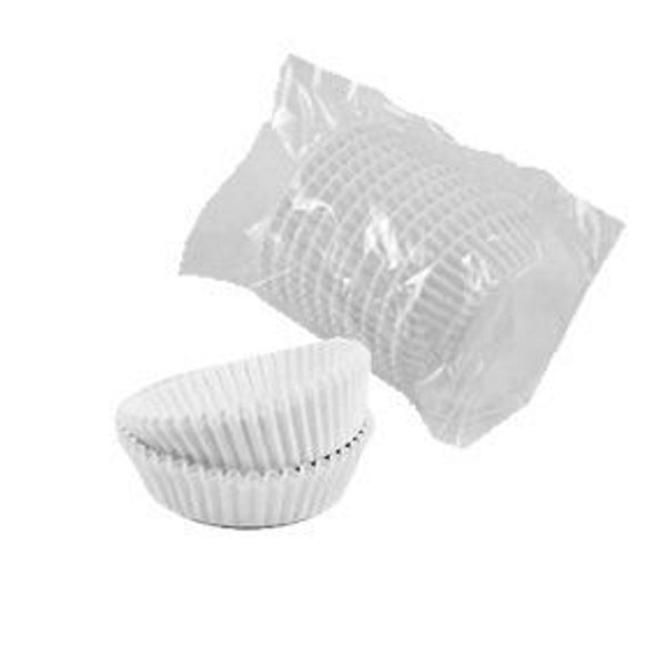 Candy Cups- Brown and White Assorted Sizes