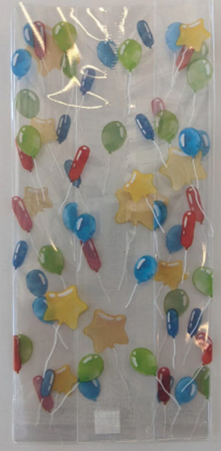 Buy birthday-balloons-20ct C-2 Gusseted Cello Bags Assorted Patterns 20ct