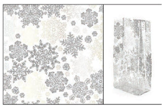 Buy snowflakes-20ct C-1 Gusseted Cello Bags Assorted Patterns